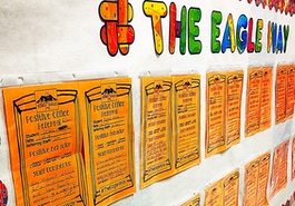  Bulletin board at Chief Ivan Blunka School
