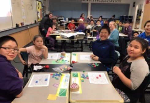  Students attending the Migrant Education Family Night