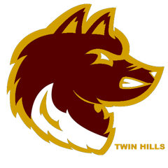 Twin Hills Wolves logo Twin Hills Wolves logo